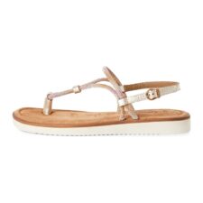 Sandale slingback cu detalii de piele