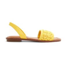 Sandale slingback cu model impletit Solena