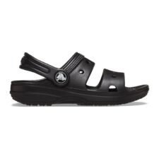 Sandale slingback cu model uni - Negru -