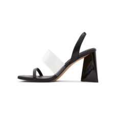 Sandale slingback cu toc masiv Eliss