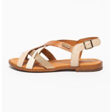 Sandale slingback de piele Algar