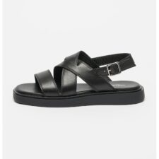 Sandale slingback de piele Connie