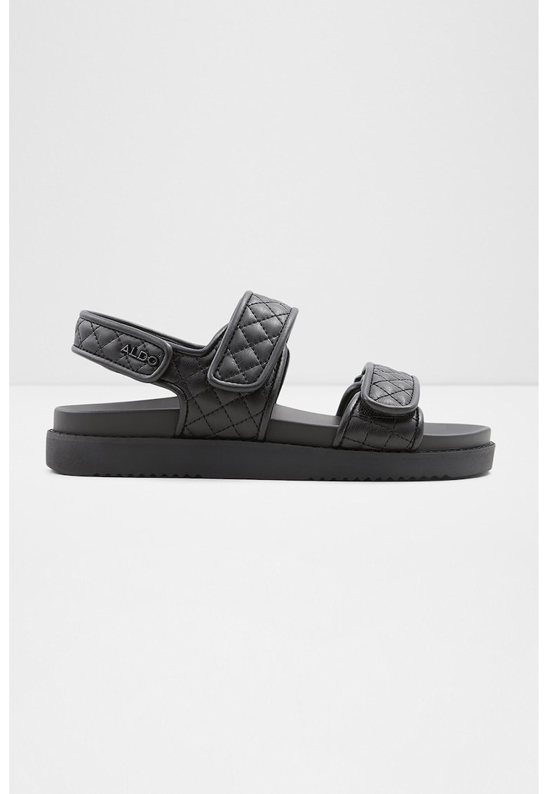 Sandale slingback de piele ecologica cu velcro Eowiliwia 1 Sandale slingback de piele ecologica cu velcro Eowiliwia