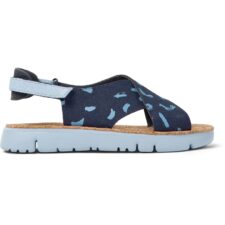 Sandale slingback de piele nabuc Oruga 27397