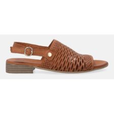 Sandale slingback din piele naturala