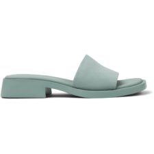 Sandale slip-on de piele nabuc Dana