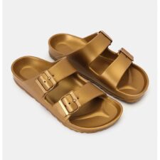 Sandale slip-on metalice