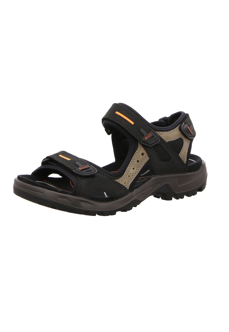 Sandale sport Piele/ Sintetic - Negru/ Gri 1 Sandale sport Piele/ Sintetic - Negru/ Gri
