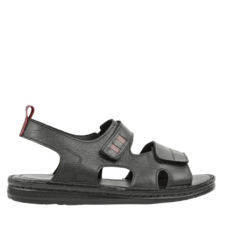 Sandale sport - barbati -  B39-G125 negru - piele naturala