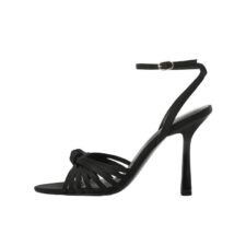 Sandale stiletto de satin Noto