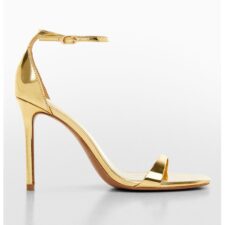 Sandale stiletto lacuite Viviane