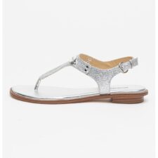 Sandale stralucitoare cu bareta separatoare Mallory