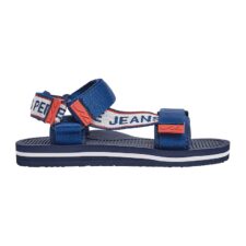 Sandale textile cu velcro