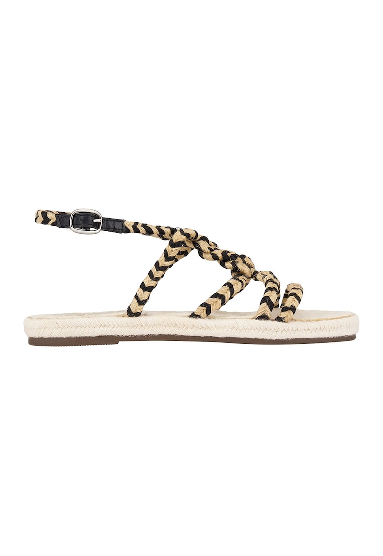 Sandale tip espadrile cu barete cu model impletiti Yucatan 1 Sandale tip espadrile cu barete cu model impletiti Yucatan