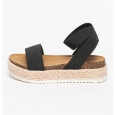 Sandale tip espadrile flatform Layne