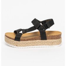 Sandale tip espadrile wedge Kodiak