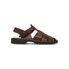 Sandale unisex  D034 - Piele naturala - Maro