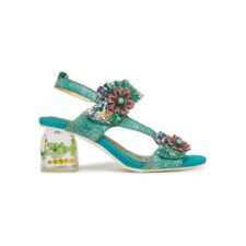 Sandale verde  pentru femei