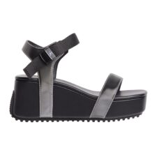 Sandale wedge cu bareta ajustabila