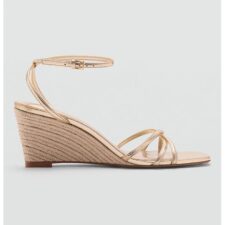 Sandale wedge cu catarama Sibi