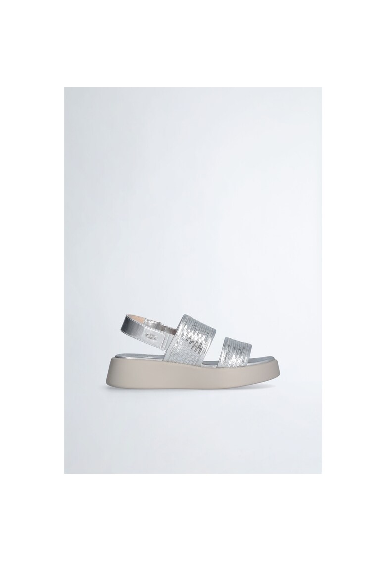 Sandale wedge cu paiete 1 Sandale wedge cu paiete