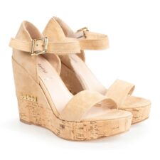 Sandale wedge cu platforma -