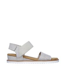 Sandale wedge cu velcro Desert Kiss