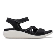 Sandale wedge cu velcro Glide