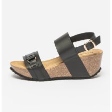 Sandale wedge de piele Diantha