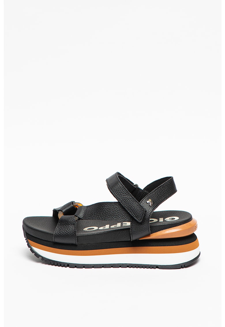 Sandale wedge de piele Kileen 1 Sandale wedge de piele Kileen