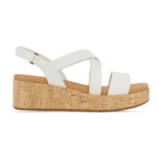 Sandale wedge de piele Kimmei