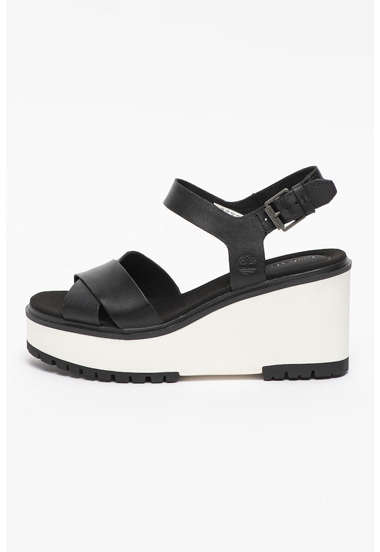 Sandale wedge de piele Koralyn 1 Sandale wedge de piele Koralyn