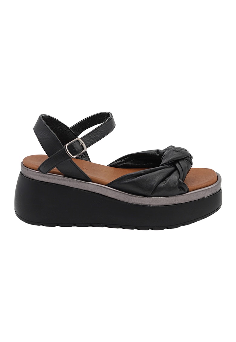 Sandale wedge de piele Rania 1 Sandale wedge de piele Rania