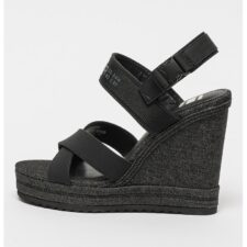 Sandale wedge de piele ecologica Bodana Cs