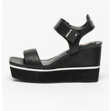 Sandale wedge de piele ecologica Ginger