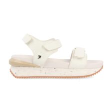 Sandale wedge de piele ecologica Goldona
