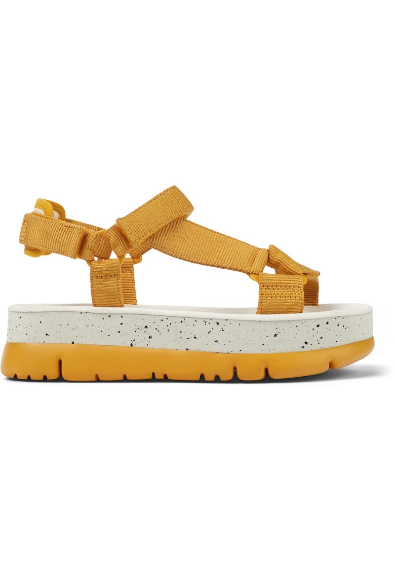 Sandale wedge din material textil Oruga Up 25743 1 Sandale wedge din material textil Oruga Up 25743