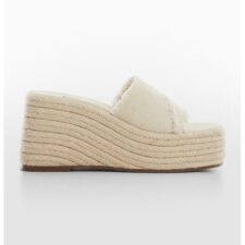 Sandale wedge slip-on de panza Martha