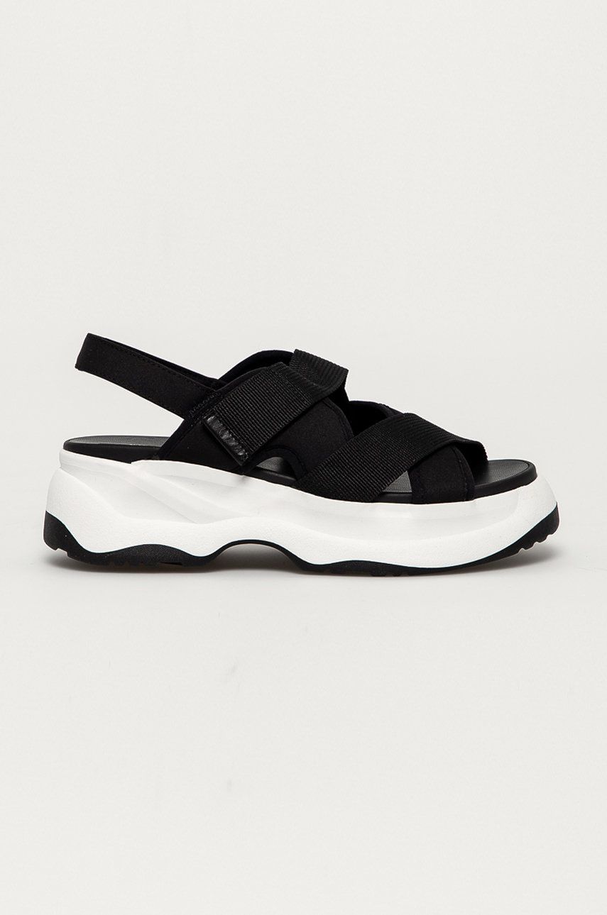 Vagabond Sandale femei, culoarea negru, cu platformă 1 Vagabond Sandale femei