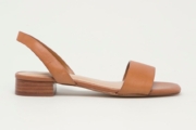 Aldo Sandale de piele femei, culoarea maro