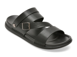 Sandale EPICA negre, 6683, din piele ecologica