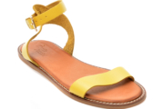 Sandale FLAVIA PASSINI galbene, 22061, din piele naturala