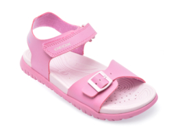 Sandale GEOX roz, J35HQA, din piele ecologica