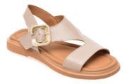 Sandale GOLD DEER gri, 22081, din piele naturala