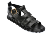 Sandale GRYXX negre, 1144520, din piele naturala