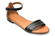 Sandale GRYXX negre, 2516, din piele naturala