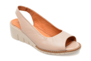 Sandale GRYXX nude, 22902, din piele naturala