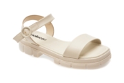 Sandale MOLECA albe, 5475100, din piele ecologica
