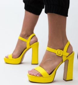 Sandale Poste Galbene