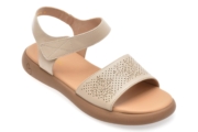 Sandale casual FLAVIA PASSINI bej, 8823, din piele naturala
